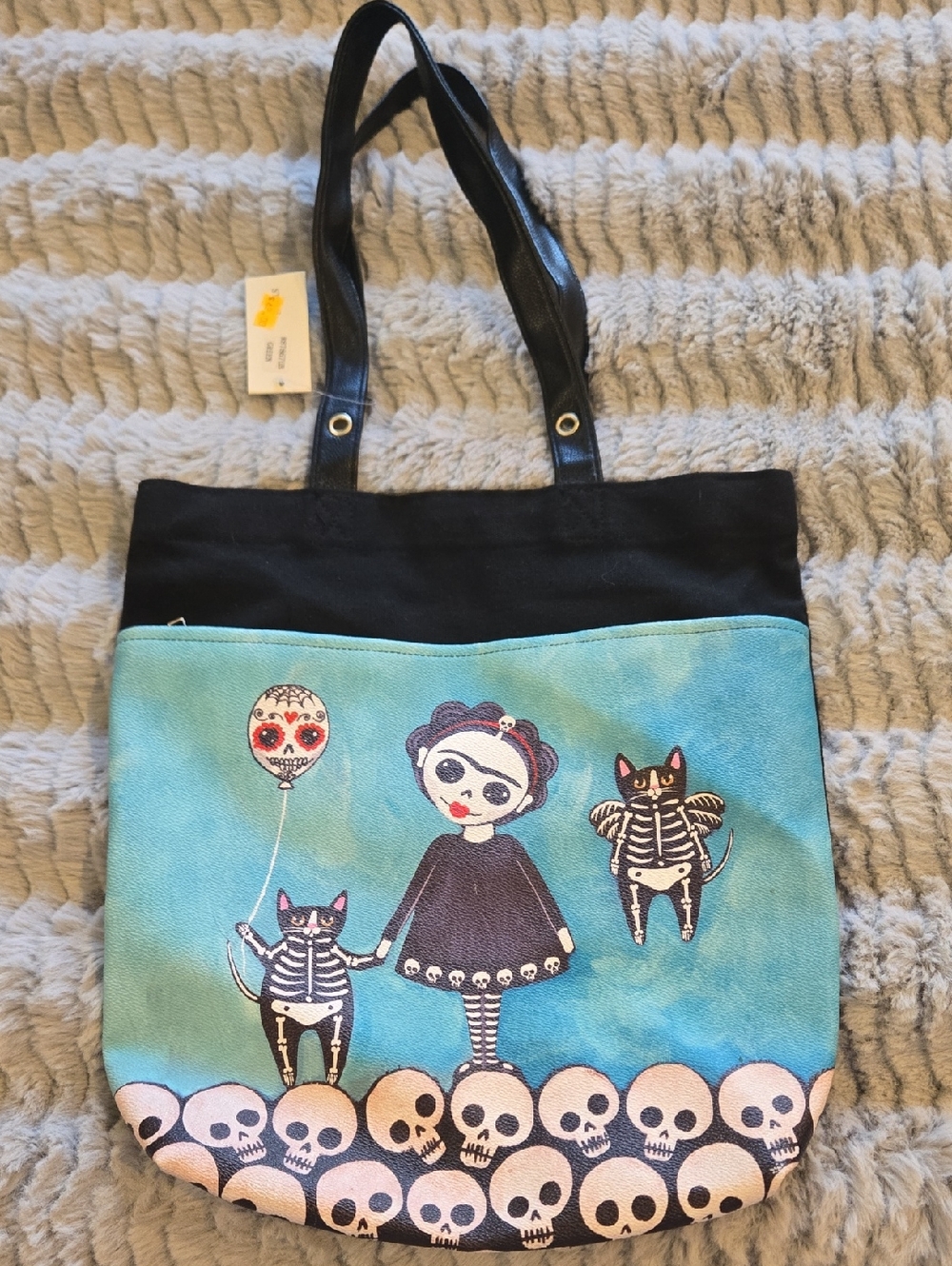 Kikenny Cat Art Tote NWT